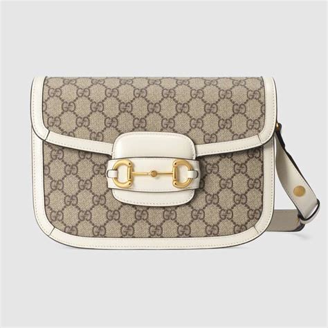 gucci white horsebit bags|vintage gucci horsebit shoulder bag.